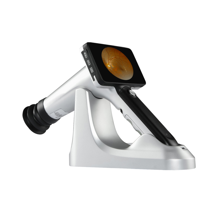 How to use the portable fundus camera,